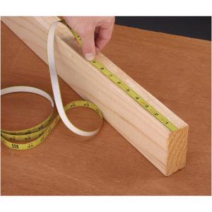 Shop Fox 6' Left Reading Tape, Self-Adhesive W1205