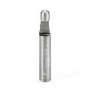 Amana Tool 51202 Solid Carbide Panel Pilot Bevel Trim 7 Degree x 1/4 Dia x 1/4 x 1/4 Inch Shank 1-Flute