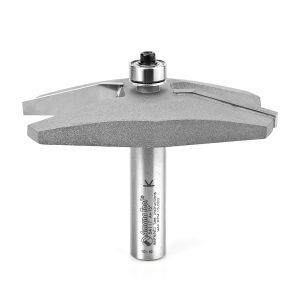 Amana Tool 54117 Carbide Tipped Traditional Raised Panel 15 Deg x 1-7/16 Angle x 3-3/8 Dia x 1/2 x 1/2 Inch Shank