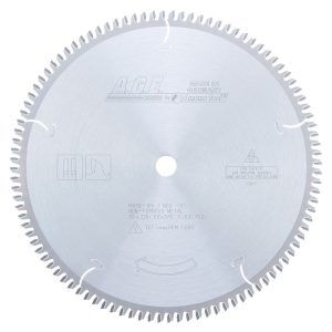 Amana Tool MD10-105 Carbide Tipped Thin Walled Aluminum and Non-Ferrous Metals 10 Inch Dia x 100T TCG, -5 Deg, 5/8 Bore Circular Saw Blade