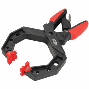 Bessey Clamp, spring clamp, ratcheting, plastic, 4 In. x 4 In. XCRU5