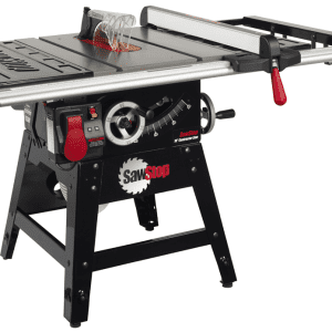 SAWSTOP Contractor 1.75HP, 120V, 60Hz 30″ Aluminum Fence System CNS175-SFA30