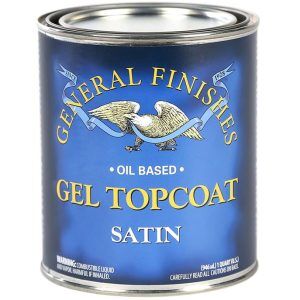 General Finishes Gel Satin Topcoat Quart SQ