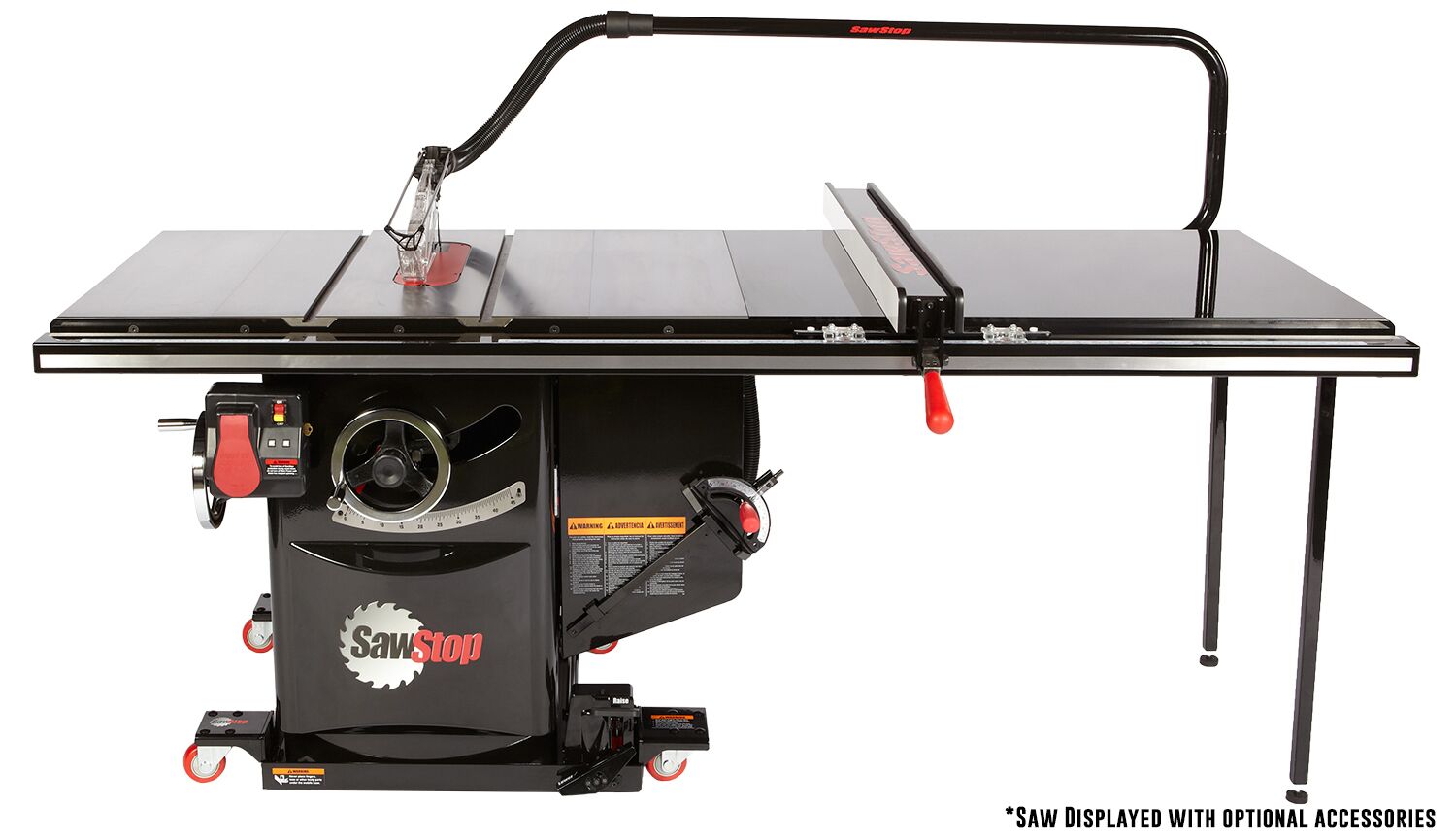 SAWSTOP Industrial 7.5HP, 3ph, 480V 60Hz 36" Ind T-Glide Fence System ICS73480-36 - Image 4