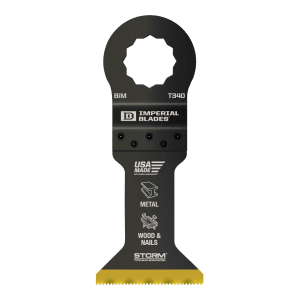 Imperial Blades SuperCut 1-1/4" STORM TiN Wood/Metal Blade, 10PK IBSCT336-10