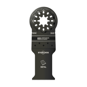 Imperial Blades  Starlock 1-1/5" Precise Thin Metal Blade, 10PK IBSL310