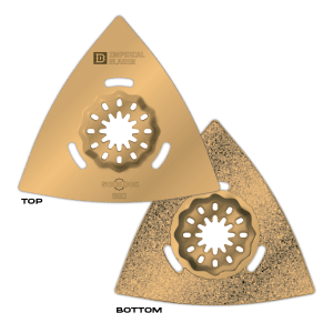 Imperial Blades  Starlock Triangle Carbide Grit Blade, 1PK IBSL620-1